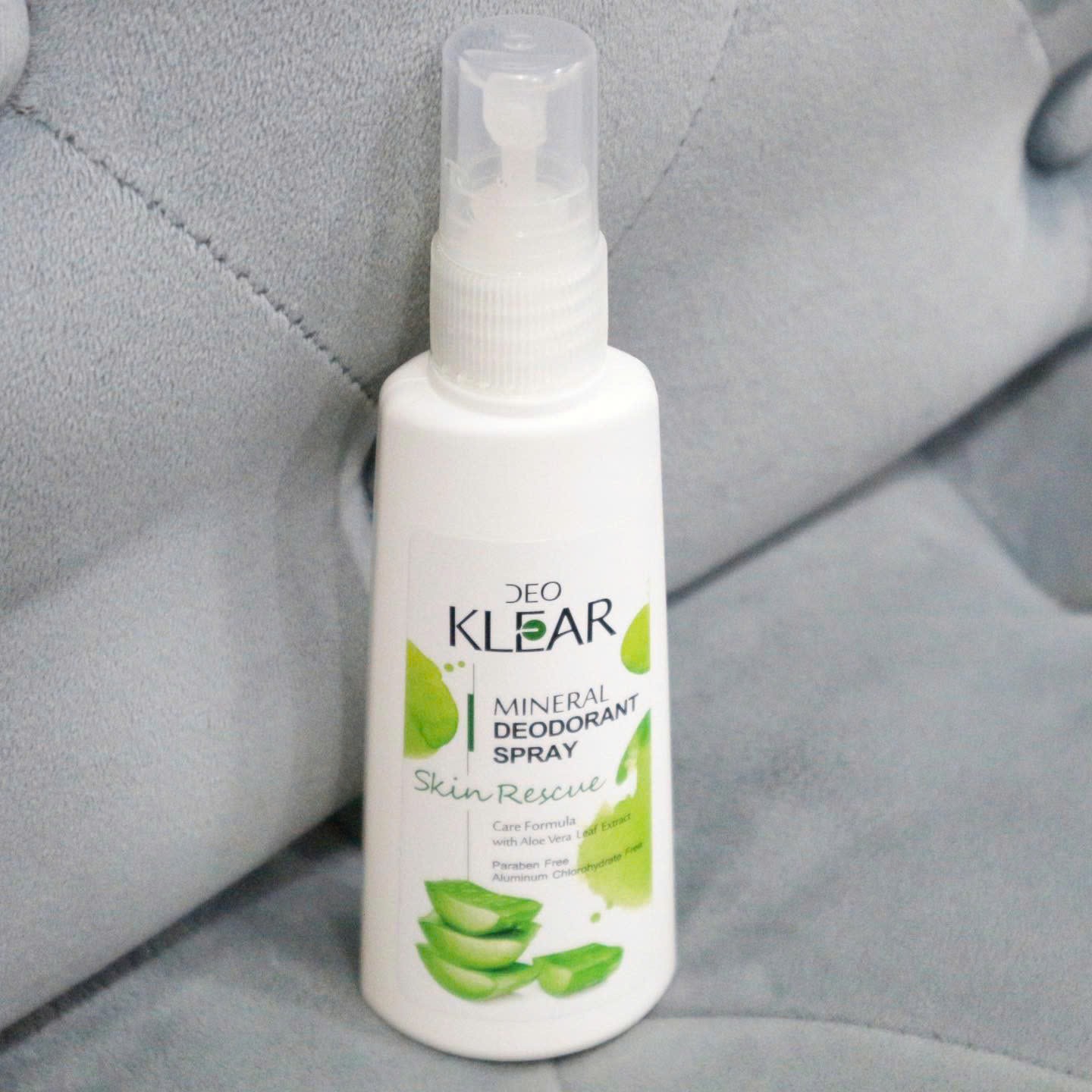 Xịt khử mùi DeoKlear Skin Rescue 100ml