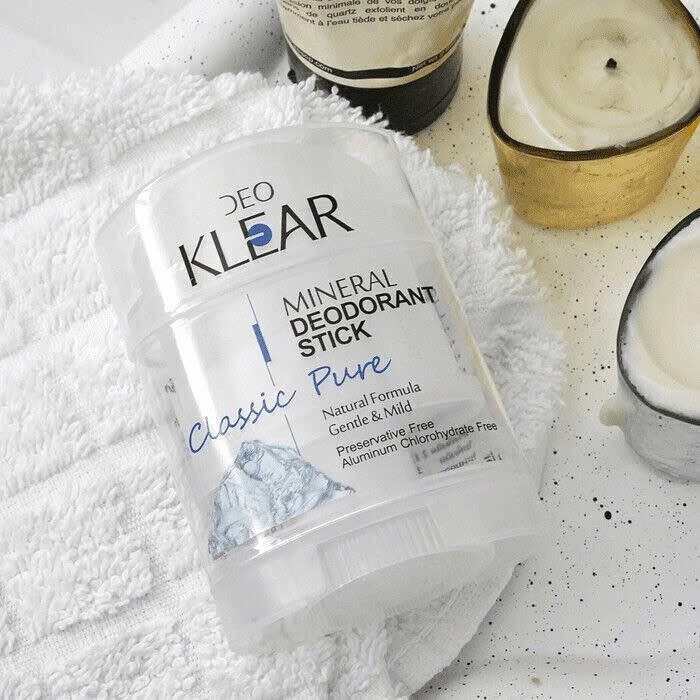 Lăn khử mùi đá khoáng DeoKlear Classic Pure 70G