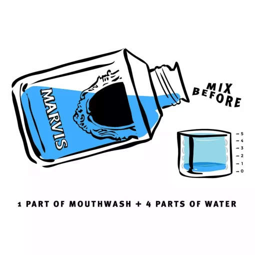 Nước súc miệng Marvis Anise Mint 120 ML