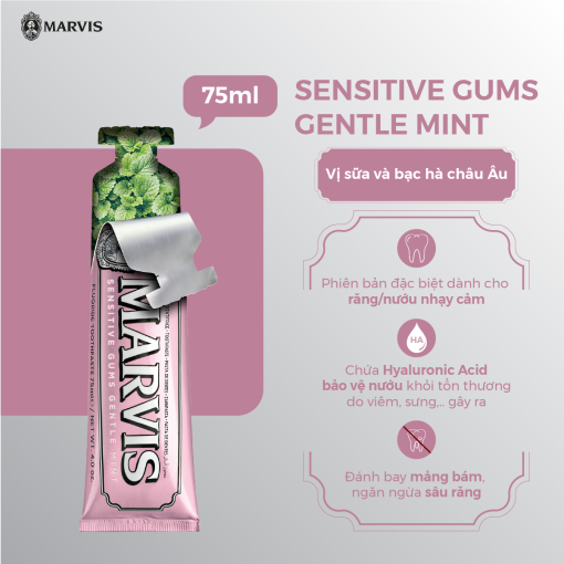 Marvis Sensitive Gums Gentle Mint 75ml
