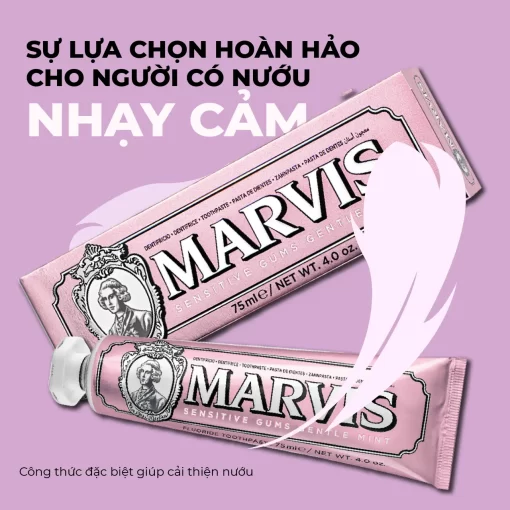 Marvis Sensitive Gums Gentle Mint 75ml