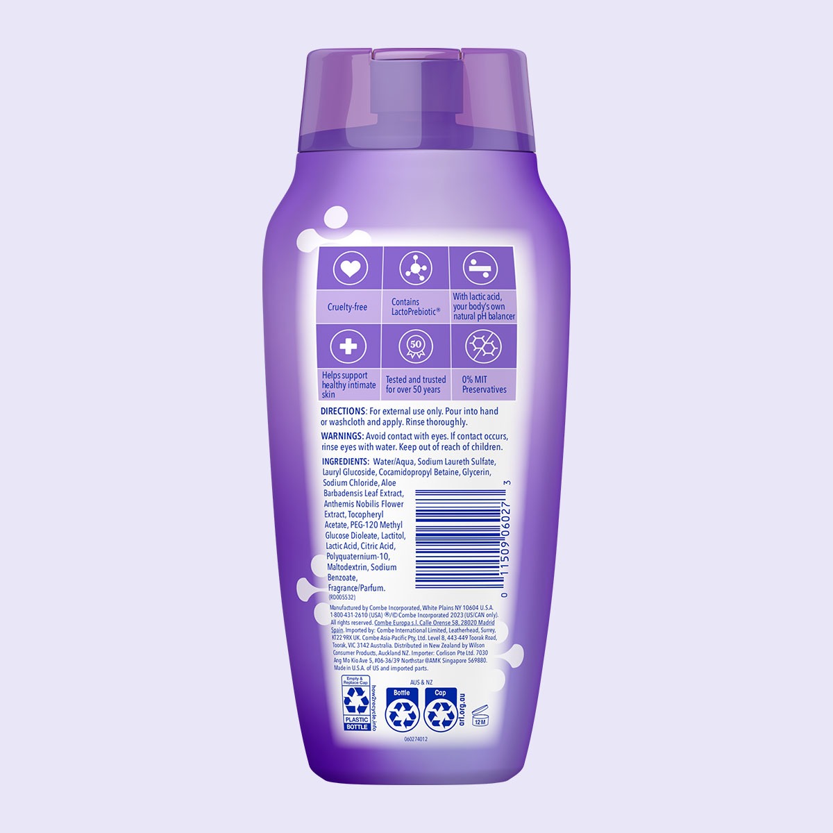 Gel vệ sinh phụ nữ Vagisil pH Balance Daily Intimate Wash 240ml
