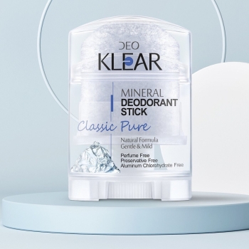 Lăn khử mùi đá khoáng DeoKlear Classic Pure 70G