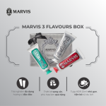Marvis Classic – set 3 tuýp 25ml